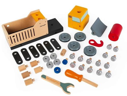 cumpără Set de construcție Janod J06470 Camion cu set de constructii DIY Brico'Kids în Chișinău 