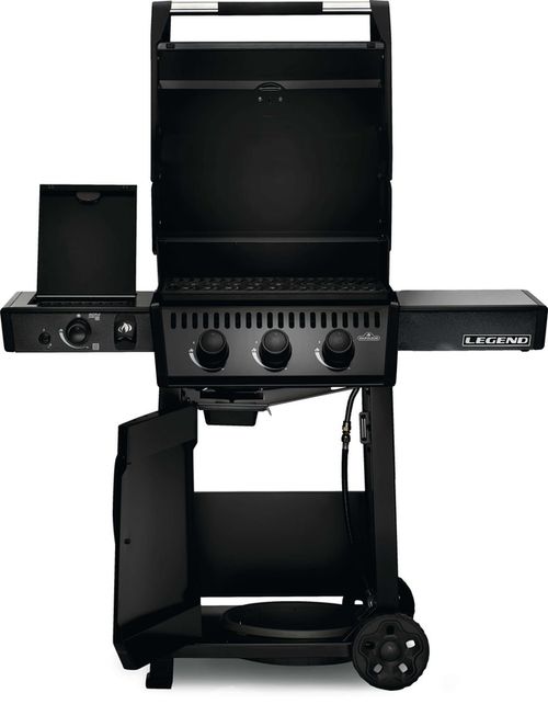 купить Мангал Napoleon Gratar pe gaz Legend 365 negru cu arzator lateral infraroșu (LD365DSIBPK-CZ) в Кишинёве 