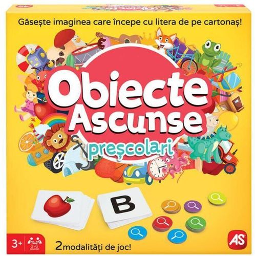 купить Настольная игра As Kids 1040-21312 Obiecte Ascunse - Prescolari в Кишинёве 