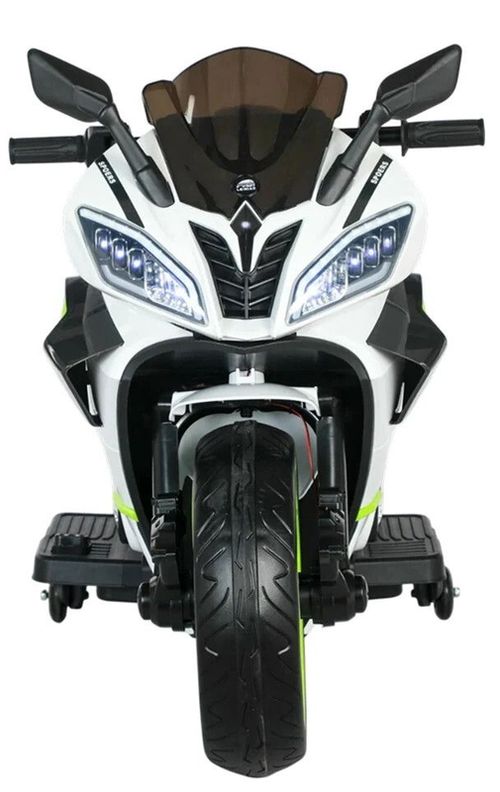 cumpără Mașină electrică pentru copii Richi (96300) Motocicleta verde pe acumulator pentru copii (3188) în Chișinău 