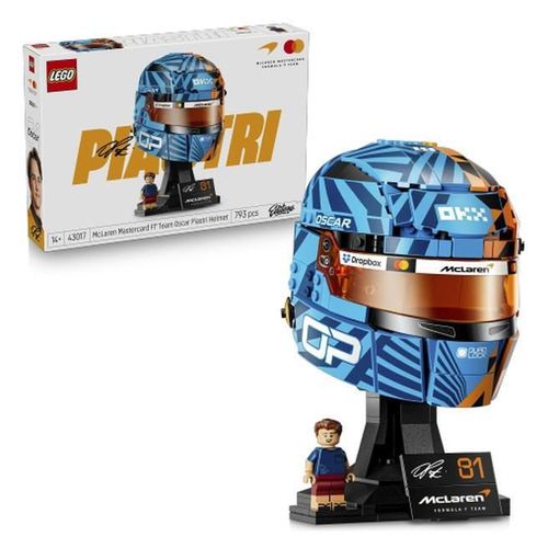 купить Конструктор Lego 43017 Editions Casca McLaren Mastercard F1 Team Oscar Piastri в Кишинёве 