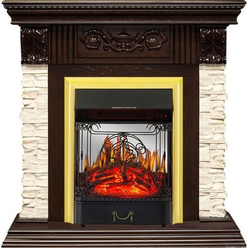 cumpără Șemineu electric Royal Flame Majestic FXM Brass (cu oglindă) în Chișinău 