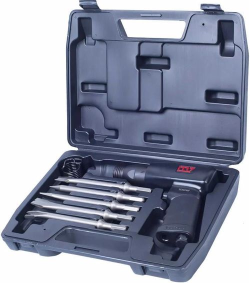 cumpără Ciocan demolator Mighty Seven SC-0617C Пневмомолоток SC-221 и 6 гран. 5 зубил SC-425 в пласт чемодане în Chișinău 