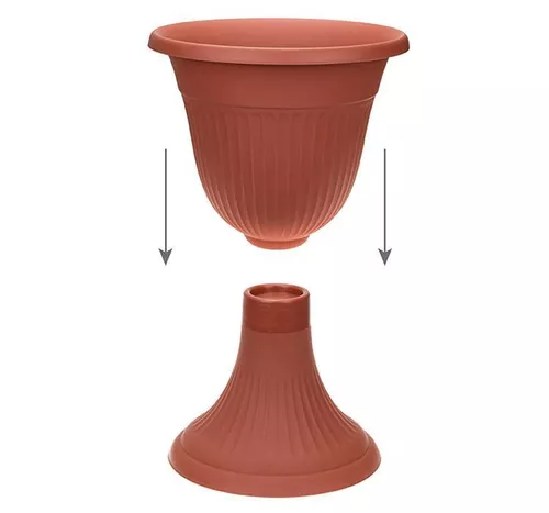 купить Цветочный горшок Idea М3203 Ливия D350mm 12,5l в Кишинёве 