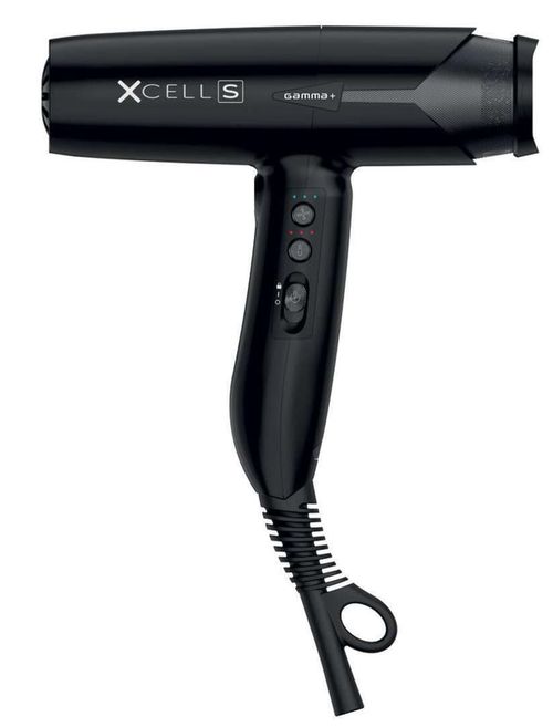 купить Фен Gamma Plus Xcell S negru/roz в Кишинёве 