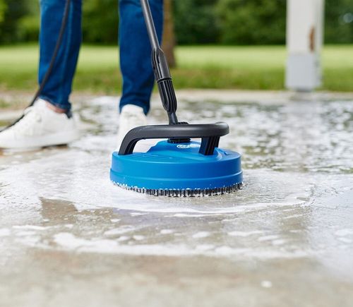 cumpără Accesoriu  mașini de curățat de mare presiune Annovi Reverberi 41687 щетка для мытья полов 30см с бачком для пены în Chișinău 