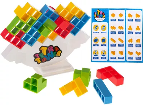 cumpără Joc educativ de masă miscellaneous 11877 Joc de masa Tetris Tower 498201 (16buc) în Chișinău 