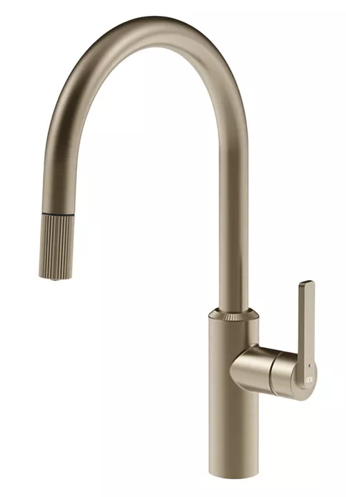 cumpără Bateria bucătărie Gessi 60942-149 Finox Br Nickel în Chișinău 