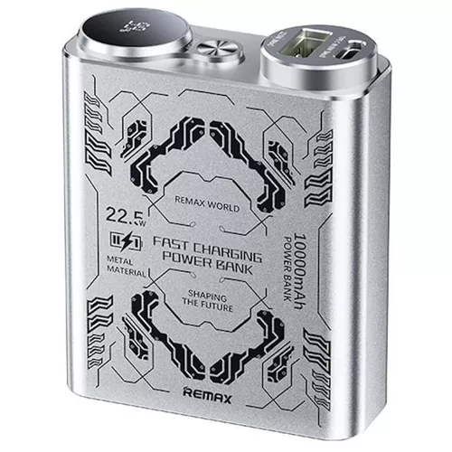 cumpără Acumulator extern USB (Powerbank) Remax RPP-97 10KmAh PD+QC 20W+22,5W Silver în Chișinău 