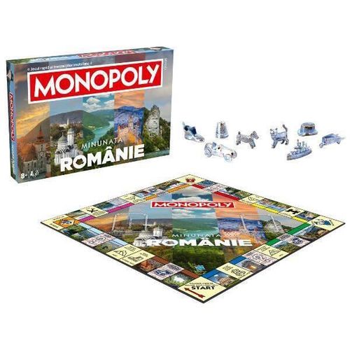 cumpără Joc educativ de masă Winning Moves WM04757-ROM-6 Monopoly, Minunata Românie (ro) în Chișinău 