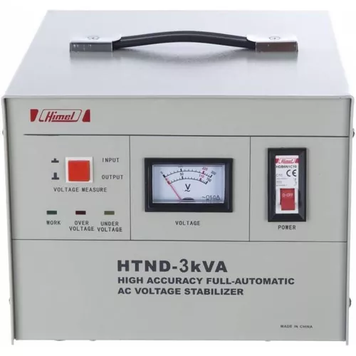 купить Стабилизатор напряжения Himel HTND-3kVA 2.4 kW 150-250 V (HTND3H230) в Кишинёве 