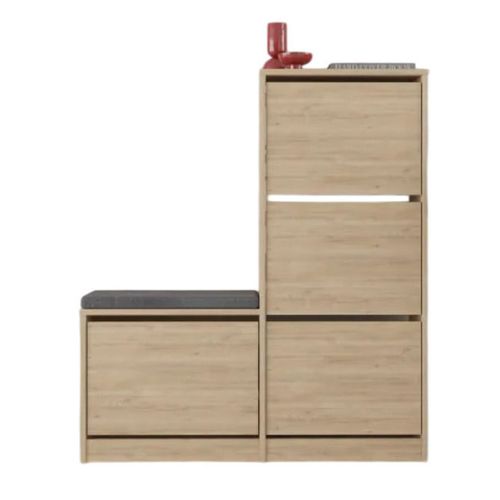 cumpără Raft pentru încălțăminte Trendy Oslo, Stejar în Chișinău 