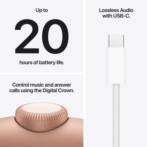 cumpără Căști fără fir Apple Airpods Max 2 Orange-Zee MHWN4 în Chișinău 