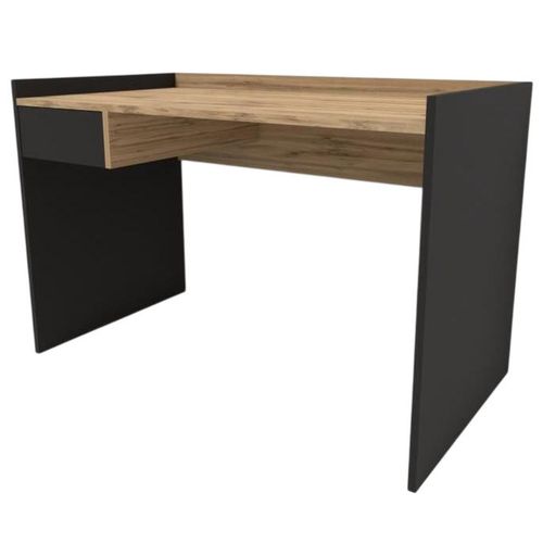купить Офисный стол Smartex M3 130cm Чёрный/Дуб Тёмный в Кишинёве 