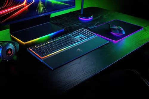 купить Игровая клавиатура Razer RZ03-04460800-R3R1 Membrane Ornata V3 RU Layout в Кишинёве 