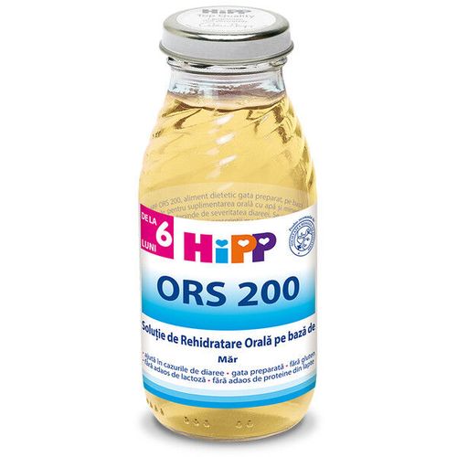 Отвар HIPP Яблочно-рисовый с минералами ORS 200 (4+ мес) 200 мл 