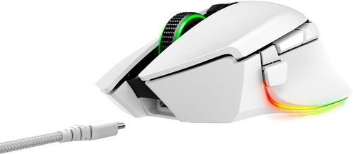 купить Мышь Razer RZ01-04620200-R3G1 Basilisk V3 Pro Wireless White Edition в Кишинёве 