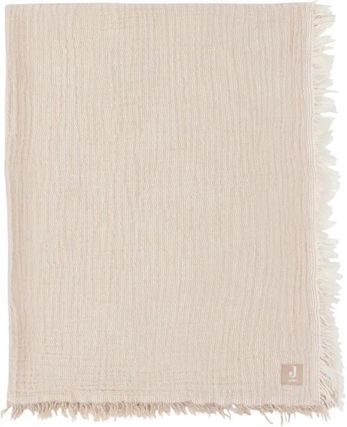 купить Детское постельное белье Jollein 516-511-68090 Paturica din muselina Fringe Stripe Biscuit GOTS, 75x100cm в Кишинёве 