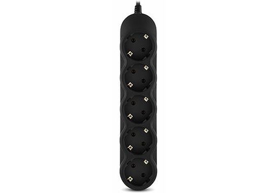 купить Удлинитель Power strip SVEN EX-I5 black 0,5 m for UPS, 5 Sockets, Black в Кишинёве 