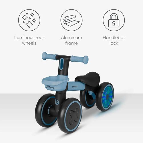cumpără Bicicletă Kikka Boo 31006030043 Bicicleta fara pedale Ride-On Blinky Green în Chișinău 