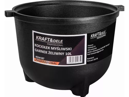 cumpără Ceaun grătar Kraft&Dele KD4187 Cazan vinatoresc 10L în Chișinău 
