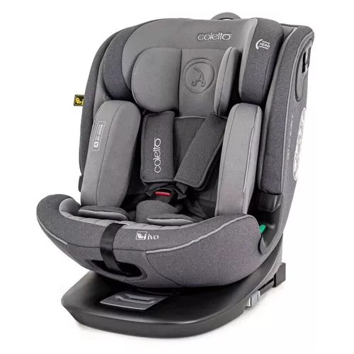 cumpără Scaun auto Coletto Scaun auto 40-150cm (0-36kg) rotativ 360 Ivo Dark Grey în Chișinău 