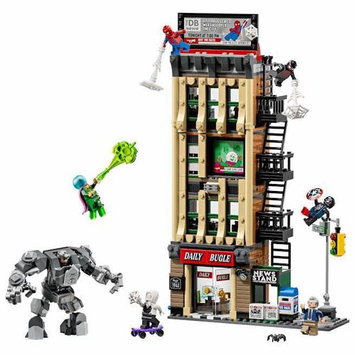 купить Конструктор Lego 76342 Spider-Man vs Mysterio: The Daily Bugle в Кишинёве 