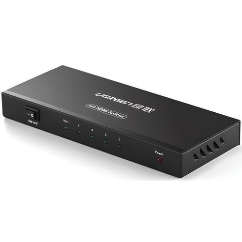 купить Кабель для IT Ugreen 40202EU HDMI Splitter 1in4 Out EU, CM620 в Кишинёве 