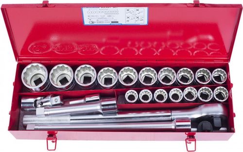 cumpără Set de unelte de mână King Tony 6023MR набор 3/4" торцевых головок 12 гран. 21-50мм принадлежностей, 23 пр. în Chișinău 