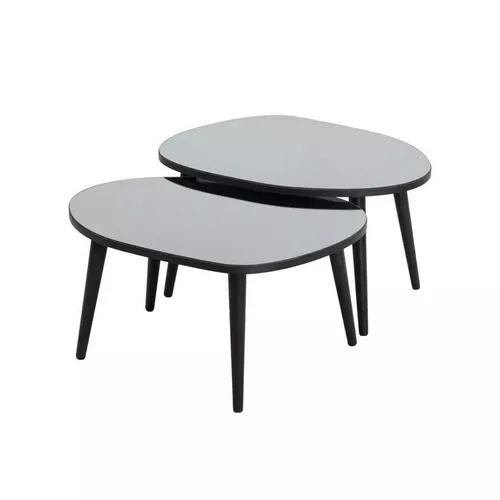 cumpără Măsuţă cafea Trendy Gusto-Negru, Fume (2 bucăți) în Chișinău 
