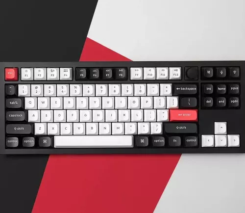 купить Клавиатура Keychron Q3 HE QMK Wireless Custom Full-Metal Mechanical Keyboard (Q3H-M1), Carbon Black в Кишинёве 
