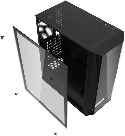 купить Корпус для ПК darkFlash DK352 Plus, Black в Кишинёве 