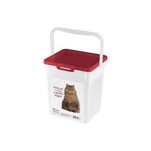 купить Товар для животных Promstore 45485 Контейнер для корма Lucky Pet 8l, 24X21X25cm, кошки в Кишинёве 