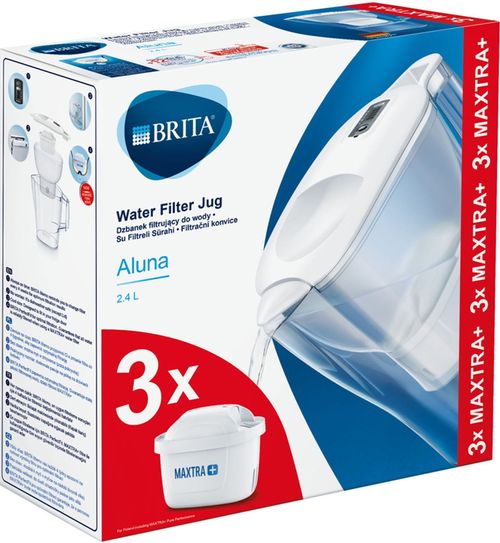 купить Фильтр-кувшин для воды Brita Aluna Cool alb 3cart в Кишинёве 