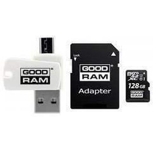 купить Флеш карта памяти SD GoodRam M1A4-1280R12, Micro SD Class 10 + card reader в Кишинёве 