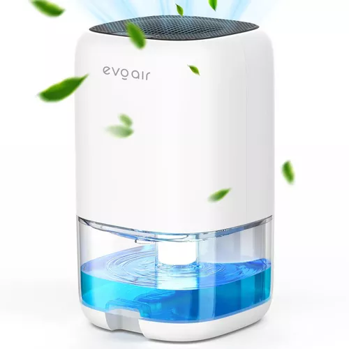 купить Осушитель воздуха EvoAir HUMIX300, 300ml/24h, Silentios, Lumina Ambientala în 7 culori, Alb в Кишинёве 
