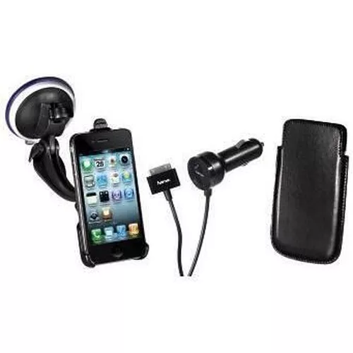 cumpără Încărcător pentru automobil Hama 106645 Starter Kit for iPhone 4 în Chișinău 