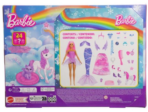 cumpără Păpușă Barbie JFL66 Calendarul Advent Barbie Lumea magică în Chișinău 
