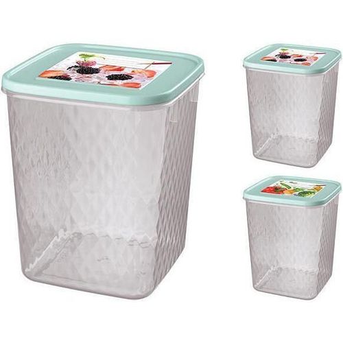 купить Контейнер для хранения пищи Бытпласт 45592 Контейнер хранение/заморозка Phibo Кристалл 2.3l, 14x14x17 в Кишинёве 