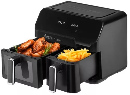 cumpără Friteuza cu aer cald Ufesa Storm Digital Dual 5.5L + 3.5L în Chișinău 
