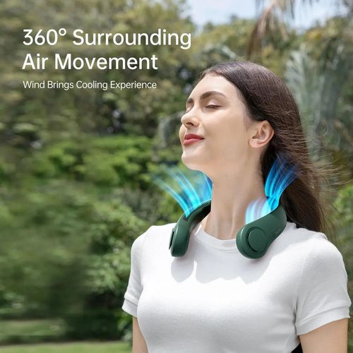 cumpără Ventilator portativ JisuLife Life3, 3-16h, 4000mAh, 3 viteze, Roz (KF2331381) în Chișinău 