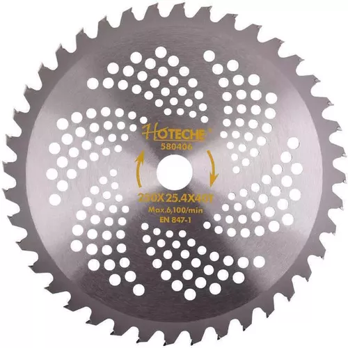 купить Леска для триммера Hoteche 580406 Диск для тримера 255x25.4x1.3мм в Кишинёве 