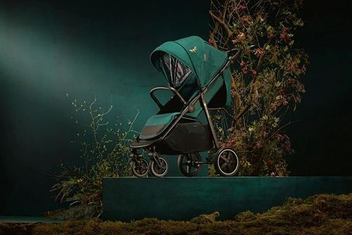 купить Детская коляска KinderKraft ROUTE KSROUTNAGRE0000 Nature Vibes Green в Кишинёве 