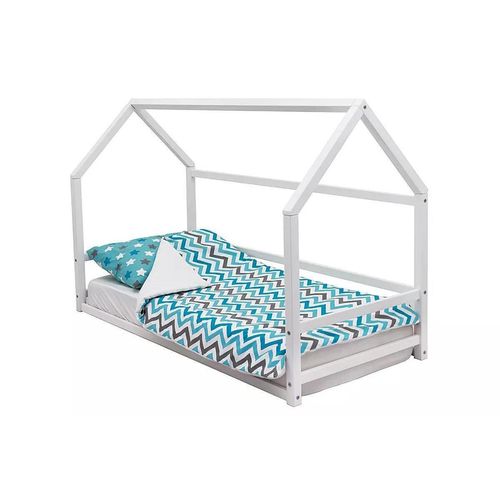 купить Кровать Бельмарко Кровать-домик Монтессори Svogen 70x160 Белый в Кишинёве 