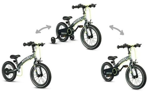 cumpără Bicicletă Qplay Miniby 3in1 14 Grey în Chișinău 