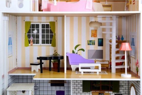 купить Домик для кукол Richi (63369) Casuta din lemn pentru papusi в Кишинёве 