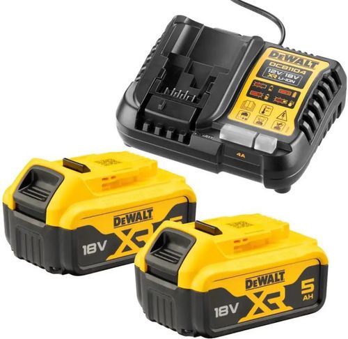 купить Набор электроинструментов DeWalt DCK2026P2T-QW ( DCD805+DCG405 ) 18V 2x5Ah TSTAK в Кишинёве 