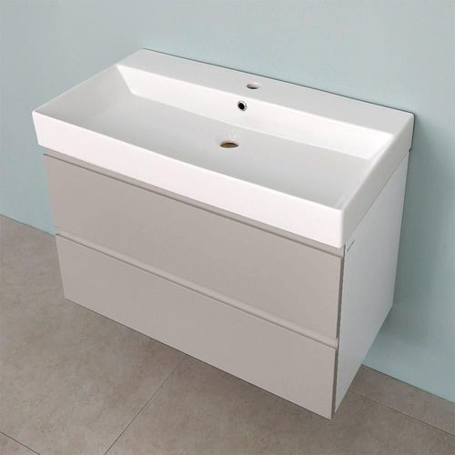 купить Шкаф под умывальник Bayro подвесной Studio Stance 700 light grey в Кишинёве 