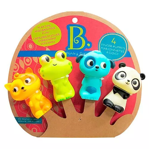 cumpără Jucărie Battat BX1739Z Set de joc Teatrul Degetelor 4 buc, cod 60333 în Chișinău 