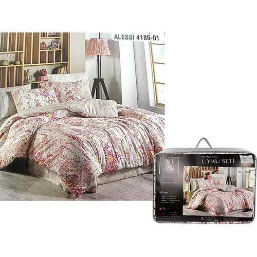 cumpără Textile de casă Promstore 34347.21 2сп с одеялом и подушками Comforter Alessi în Chișinău 